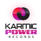 Karmic Power Records Logo White